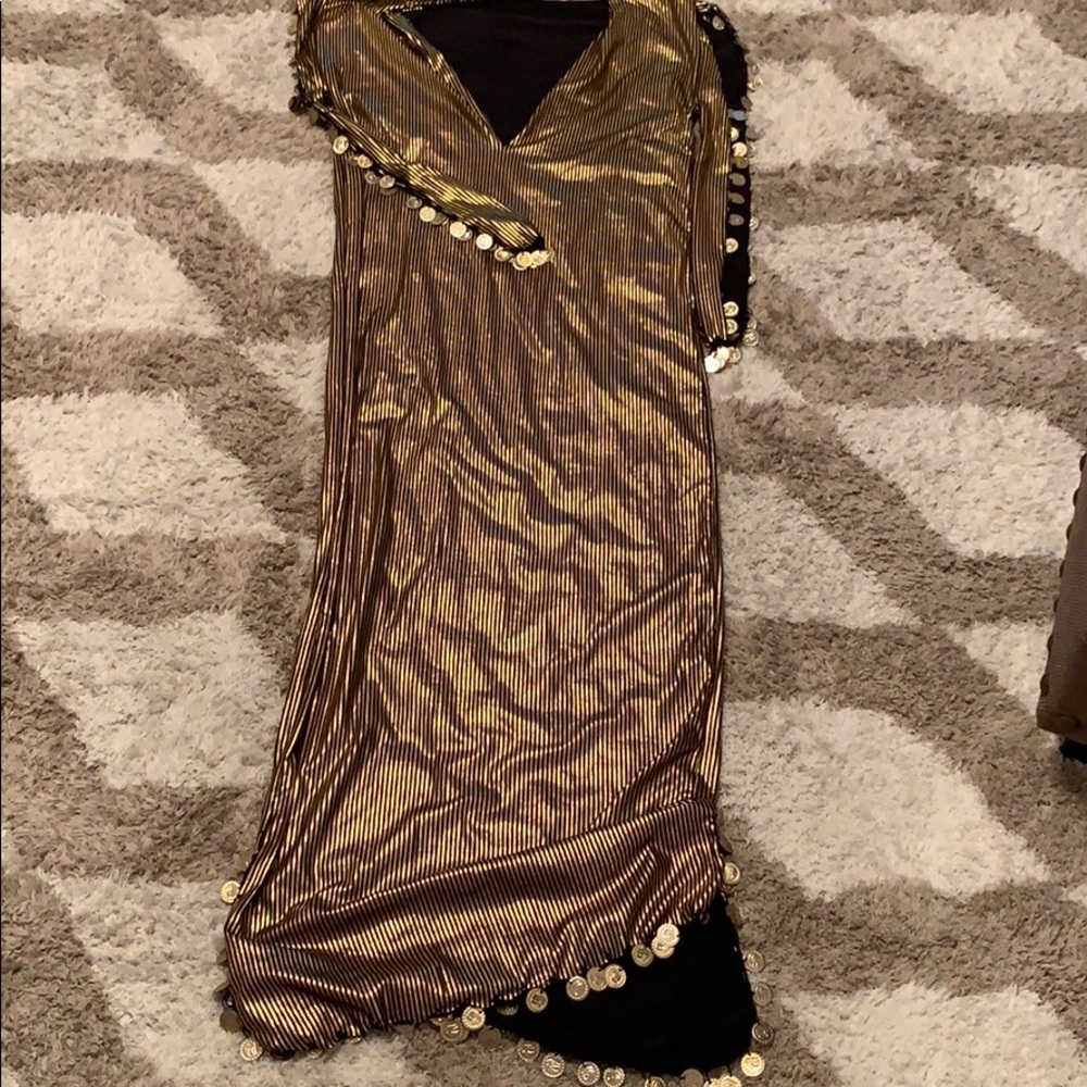 Egyptian belly dance dress.